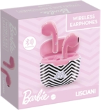 Lisciani – BARBIE Wireless Headphones for Teenage Girls From 12 Years – Secure Volume – Rechargeable Battery – Adjustable Comfort – Bluetooth Compatible – Develops Autonomy and Sense Of Rhythm