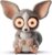 Lisciani – Rainy Days – Bush Baby LED Lamp from 12 Years – Adjustable Intensity Animal Nightlight – USB Type C Rechargeable – Dimmed Lighting – Teenage Bedroom – Promotes Autonomy and Relaxation