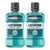 Listerine Cool Mint Mouthwash, 2x250ml, Kills Germs and Freshens Breath