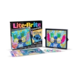 Lite-Brite Disney Stitch Light-up Toy, 6 Templates, 650 Pegs