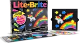 Lite-Brite Ultimate Classic Light Up Drawing Board, LED Board with Colours, Light Up Toys for Creative Play, Glow Art Neon Effect Drawing Board, Light Toys for Kids Ages 4, Packaging May Vary