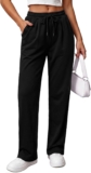 Litherday Joggers for Women Tracksuit Bottoms Running Sweatpants Petite Comfy Stretch Cotton Lounge Pants S-XXL