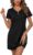 Litherday Nighties for Women Short Sleeve Womens Nightwear Nightdresses with lotus leaf border Soft Ladies Nightshirts Night Gown Sleepwear S-XXL
