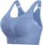Litherday Womens Sports Bra High Impact Adjustable Strap Seamless Sports Bras Removable Padding Yoga Gym Running Workout Crop Top
