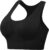 Litherday Womens Sports Bra High Impact Wirefree Seamless with Adjustable Straps Removable Padding for Yoga Running Gym Crop Tops