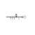 Little Black Book Stainless Steel Extendable PS Faceted Ball Curtain Pole