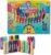 Little Brian Paint Sticks For Kids – 24 Pack Assorted Colours – Mess-Free, Easy Clean Up, Fast Drying Action, Vibrant Colours, Multi-Surface, Twist & Paint