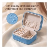 Livingandhome Portable Travel Jewellery Box