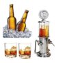 Lobamop Wine Gas Station Cocktail Dispenser with Double Pumps
