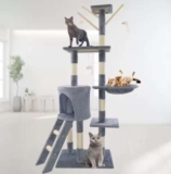 (Local) DayPlus Cat Tree Cat Tower Cat Scratching Post for Indoor/Outdoor Cats (Welcome/New user deal) Zhenzhisheng-AE Store