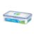 LocknLock Rectangular 800ml Clear Blue Container