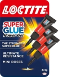 Loctite Mini Trio Power Gel, Strong Super Glue Gel for Repairs, 3 1g – £2.47 / £2.34 S&S