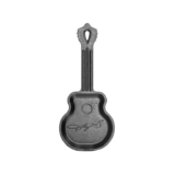 Lodge 4.5 Inch Dolly Parton Rockstar Pre-Seasoned Cast Iron Mini Guitar Skillet (10.25inch £35.03) Sold By Amazon US