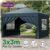 Loefme 3x3M Pop Up Gazebo Waterproof Windproof, Removable 4 Sides Cloths Garden Camping Tent – With Code – Sold by Loefme Global Store