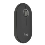 Logitech Pebble Mouse 2 M350s Slim Bluetooth Wireless Mouse, Portable, Lightweight, Customisable Button, Quiet Clicks