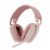 Logitech Zone Vibe 100 Lightweight Wireless Over-Ear Headphones with Noise-Cancelling Microphone – Pink or White