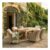 Lombas Garden Dining Table and 6 Chairs Set