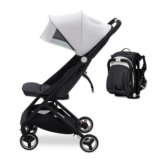 London Boutique Folding Travel Stroller One-Hand Fold Pushchair