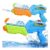 Long-Range Water Guns 2-Pack 600ml for Kids & Adults Blue
