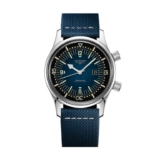 Longines Legend Diver 36mm Automatic Watch L3.374.4.90.2 ( 36MM / Arabic Blue / 300M WR / Caliber L888.5 Movement / Upto 72 Hours Reserve )