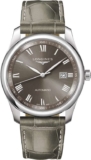 Longines Master Collection Automatic Watch, Sapphire Crystal, 40mm, Leather Strap, Model: L27934713