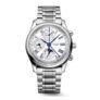 Longines Master Collection Mens Silver Dial & Stainless Steel Bracelet Watch