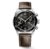 Longines Spirit Flyback Brown Leather Strap Watch