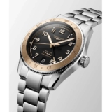 Longines Spirit Zulu Time, 18ct Rose Gold & Stainless Steel Watch