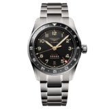 Longines Spirit Zulu Time 39mm Titanium Watch