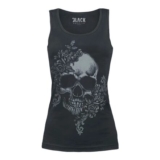 Longing for Evil Top Black by Black Premium by EMP