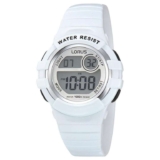 Lorus Mukti-Function White Digital Watch