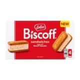 Lotus Biscoff Ice Cream Sandwich X4