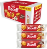 Lotus Biscoff Sandwich Biscuits Variety Pack, 6 Packs x 150g (3 Varieties, 2 Packs Each), 15 Sandwich Biscuits per Pack, Ingredients from Natural Origin, No Colours