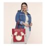 Loungefly Disney Minnie Mouse Rock the Dots Tote Bag