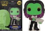 Loungefly POP Large Enamel Pin MARVEL INFINITY SAGA: GAMORA CHASE GROUP – Gamora – Avengers Infinity War Enamel Pins – Cute Collectable Novelty Brooch – for Backpacks & Bags – Gift Idea