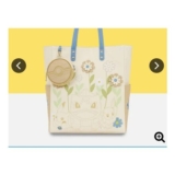 Loungefly Pokemon Floral Tote Bag with Coin Bag