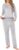 Lovasy Pyjamas for Women Warm Fleece Pjs Sets Ladies Fluffy pyjamas Long Sleeve Pajamas Nightwear with Pockets