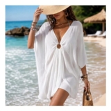 Lovii Flowy White Bikini Cover Up