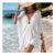 Lovii Flowy White Bikini Cover Up