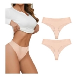 Low Rise Seamless Knickers for Women Pack of 2