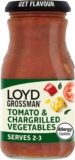 Loyd Grossman Italian Tomato & Chargrilled Vegetables Sauce, 350 g (1-Pack)
