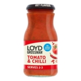 Loyd Grossman No Added Sugar Tomato Chilli Sauce 350g