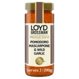 Loyd Grossman Pomodoro, Mascarpone & Wild Garlic Tomato Pasta Sauce 290g