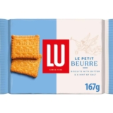 Lu Le Petit Beurre Butter Biscuits, Classic French Snack, 167g (£1.09 / 98p on S&S)