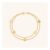 Lucky Charm Double Chain Bracelet in Gold