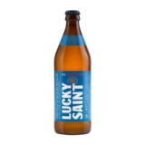 Lucky Saint 0.5% Low Alcohol Unfiltered Lager 500ml