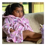 Lulabay Personalised Unicorn Dressing Gown