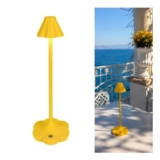 LuminexDesigns Rechargeable Floral Table Lamp, AVEL TL18