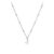 Lunvky Silver Initial Necklace 14k Gold Plated Letter Pendant