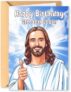 Lustige Geburtstagskarten für Männer, Frauen, Ehemann, Ehefrau, Bruder, Schwester, besten Freund, Vater, Mama und jeden Jesus Geburtstagskarte